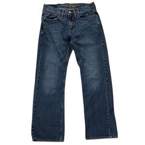 American Eagle Original Boot Denim Blue Jeans Mens 28x30